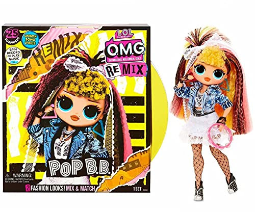 Giochi Preziosi LOL Surprise OMG Fashion Remix-Serie, Verschiedene Musikstile, 3 SDOS-Modelle (0), 8056379104254
