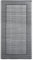 vidaXL Outdoor Teppich Zweischichtiger Jacquard Terrassenteppich Küchenteppich Außenteppich Indoor Balkon Terrasse Flur Küche Bad Grau 80x150cm PP