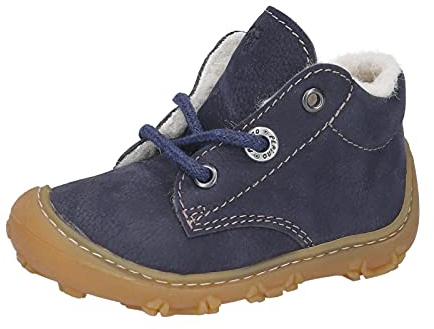 RICOSTA Mädchen und Jungen Stiefel Colin, Kinder Lauflernschuhe, Weite: Weit, terracare,Barfuß-Schuh