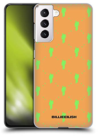 Head Case Designs Offizielle Zugelassen Billie Eilish Blohsh Muster Schluessel Kunst Harte Rueckseiten Handyhülle Hülle Huelle kompatibel mit Samsung Galaxy S21 5G