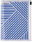 MARK'S 2022/2023 Taschenkalender A6 vertikal, Geometric Pattern, BLUE: Von September 2022 bis Dezember 2023