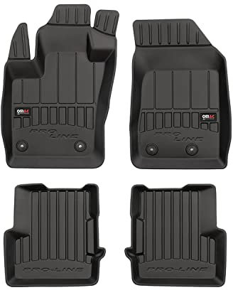 OMAC Fußmatten für Jeep Renegade 2014-2018 TPE Schwarz