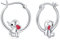 Tier Creolen für Damen Eule/Schildkröte/Igel/Elefant/Kolibri Ohrringe 925 Sterling Silber Niedliche Tier Schmuck Geschenke für Tochter Guter Freund Frauen Mädchen