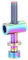 Bicycle Seatpost Screw, Titanium Alloy Bike Seatpost Fixed Bolt Cycling Seat Bolts Bike Seat Clamp for DIY Replacement Parts M5 30mm 35mm 40mm Optional(M5x35-Rainbow)