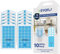 VEYOFLY Recambio Trampa Insectos Voladores, Capturador con Tablero Adhesivo, Moscas de Interior, Pulgas de Interior, Hogar Seguro, Trampa Mosquitos y Moscas de la Fruta de Interior (Paquete 10)