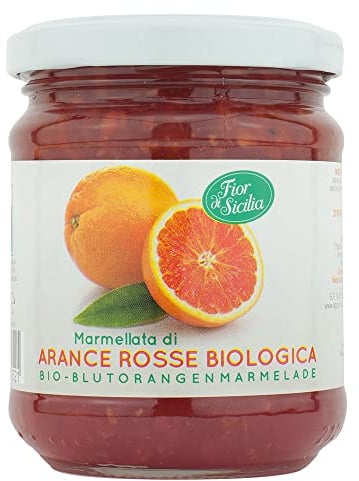 Agrisicilia Blutorangen-Marmelade aus Sizilien Bio (1 x 240g)