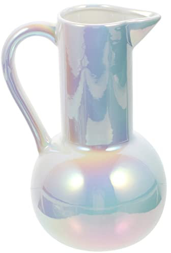 Ciieeo Ceramic Kettle Vase Light House Decorations for Home Dried Flower Ceramic Vase Blenders for Kitchen Ceramic Vase Decor Wall Vases for Flowers Ornaments Dried Flowers White Ceramics