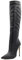 QUEEN HELENA Stivali Alti a Punta con Tacco a Spillo Zip Laterale Casual Invernali Eleganti Donna K2102 (Nero, 35)