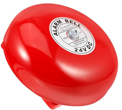 WATIIFUFU 24v Loud Doorbell Alarm Bell Construction for Industrial Emergency Use Easy Installation High-Volume Ringing for Timely Alerts