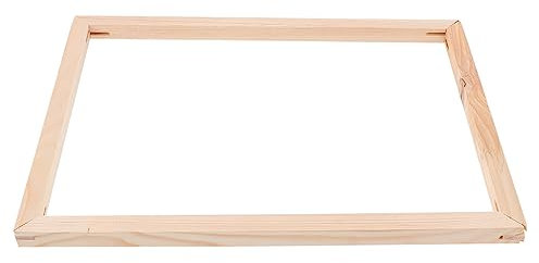 Tofficu 1 Satz Leinwandrahmen ölmalerei zubehör Rahmen für Zeichnungen Ölgemälde Zubehör DIY Ölgemälderahmen Stand Werkzeug rustikale bilderrahmen Holzspannstangen für Leinwände