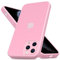 Mootobo Coque iphone 11 Pro 5,8 Pouces Protection Antichoc Militaire, Dos Mat Anti-Traces de Doigts, Protection renforcée de l'appareil Photo（Rose）