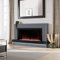 Amberglo Black & Grey 62inch Wall Mounted Electric Fireplace