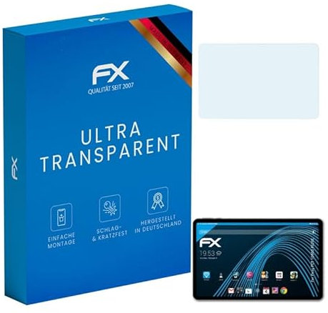 atFoliX Schutzfolie kompatibel mit Peaq PET 10980 F628E Folie, ultraklare FX Displayschutzfolie (2X)