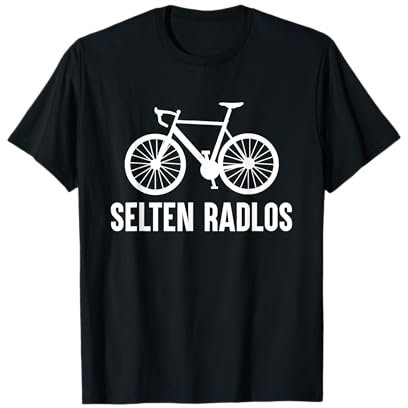 Selten Radlos Radfahrer Mountainbike Rennrad Fahrrad T-Shirt