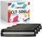 hehua CLT-506L Tonerkartuschen Kompatibel Ersatz für Samsung CLT-K506L CLT-C506L CLT-M506L CLT-Y506L 6260FR 6260 CLP-680ND 680DW CLX-6260FW 6260ND 6260FD 6260 NR (Schwarz,Cyan,Gelb,Magenta, 4-Pack)