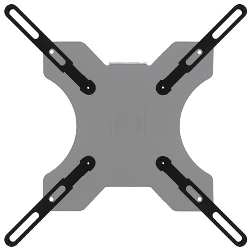 IFCASE Support adaptateur en acier convertit pour écrans LCD LED 32 à 55 VESA 200 x 200 mm vers VESA 400 x 400 mm et 300 x 300 mm (1.0)