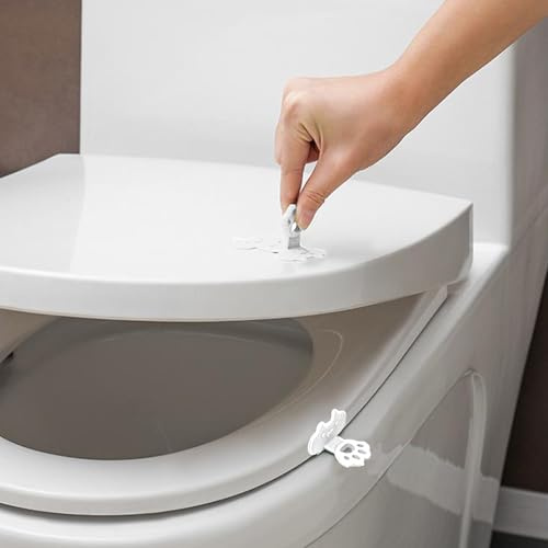 HIFEASTS Toilet Lid Cover/Seat Handle Lifter，Avoid Touching Opener | Hygienic Avoid Touching Self-Adhesive Easy Installation Bathroom Accessories For Men / Potty Training