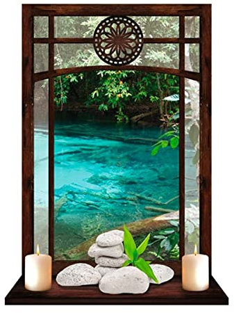 Sticker Mural Zen Trompe l il