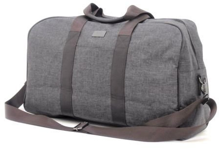 BOSS Hugo Herren-Sporttasche, Smart-Reisetasche, Wochenendtasche, grau