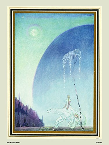 Kay Nielsen Östlich von der Sonne West of The Moon Fairytale Bear Natur Geschichte 30 x 40 cm Kunstdruck Poster