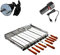 Andreas Dell Spießdreher mit 9 Edelstahl Spieße Grill Mangal Schaschlik 230V/ 5V USB DC Spießantrieb