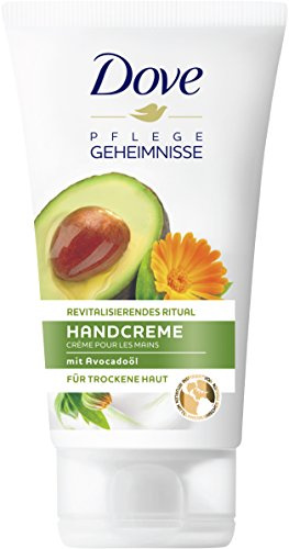 Dove Pflegegeheimnisse Revitalisierendes Ritual mit Avocadoöl, Handcreme, 75 ml