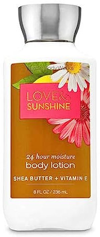 Lotion Corporelle Love Sunshine Bath and Body Works