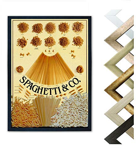 Neumann Bilderrahmen Objektrahmen Dublin, Trikotkarahmen, Collagerahmen, 3 cm tief, altgold 50x60 cm