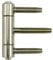 Einbohrband 3-tlg, 20 mm, Stahl/Gelb verzinkt ; 1 Stück (Weiß)