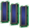 AZDelivery Compatible with HD44780 1602 16x2 Serial LCD White Character Blue Backlight Display Board 3.3V 5V Compatible with Arduino and Raspberry Pi Including E-book! (Pack of 3)