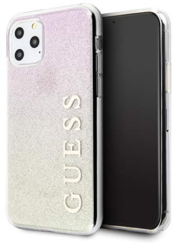 Guess CG Mobile - Cover per Apple iPhone 11 Pro Max con glitter, colore: Rosa