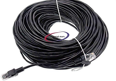 1 m, 3 m, 5 m, 10 m, 15 m, 20 m, 30 m, 50 m, 60 m, 70 m, 80 m, 90 m, 100 m, 120 m, câble réseau Ethernet RJ45, câble LAN pour réseau IP, caméra Internet PoE (30 m)