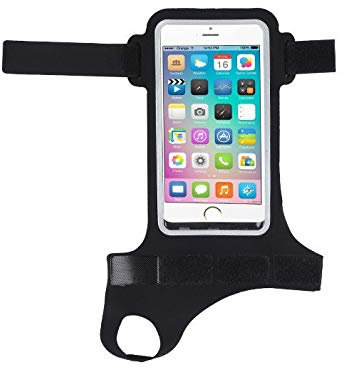 Sports Wrist Armband for IPHONE SE 2020 Smartphone Running Running Touch T4 (Black)