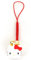 Friend Sanrio Bell Porte-clés avec mascotte Hello Kitty, Rouge