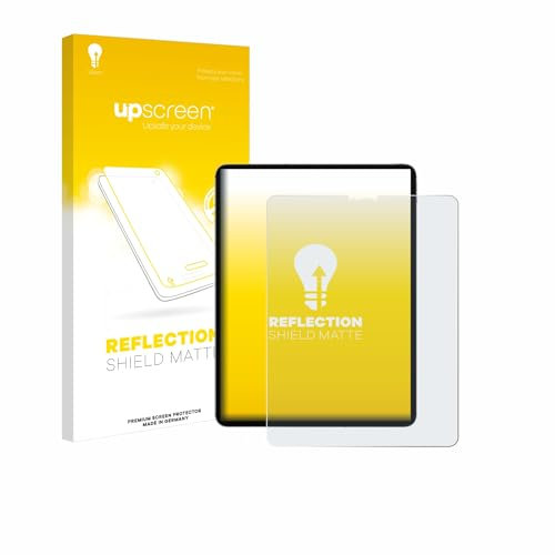 upscreen Entspiegelungs-Schutzfolie für Apple iPad Pro 12.9 WiFi 2021 (5. Gen.) Displayschutz-Folie Matt [Anti-Reflex, Anti-Fingerprint]