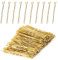 Laicky Haarnadeln, bobby pins 200Count Blond Haarnadeln mit Box für Frauen Dame Mädchen Kinder Haarnadel Unsichtbarer Wellen-Haargriff Haarspange Haarklammer Bulk-Haarschmuck (Blond, 5.2CM)
