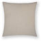 KnBoB Sofakissenbezug 45x45, Kissenhülle Einfarbig Deko Kissenbezüge in Baumwolle Leinen (Beige, 1Pcs)