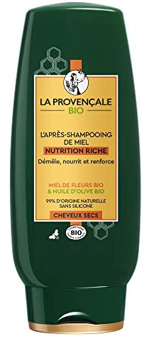 La Provençale Bio Nutrition Riche L’Après-Shampooing 2-en-1 Démêlant et Masque Nutrition Riche cheveux secs certifié bio