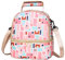 DZOZO Breastmilk Cooler Bag Insulated Baby Bottle Bag Breast Milk Baby Bottle Cooler Bag Mummy Travel Backpack Portable Thermal Insulated Lunch Box Baby Milk Bag