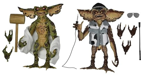 NECA Gremlins 2-7'' Actionfigur Tatttoo Gremlins 2er Set, aus Kunststoff, in Geschenkverpackung