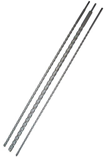 1000mm SDS+ Hammer Drill Bits for Masonary/Concrete - Ideal for Water Pipes (12mm, 16mm, 19mm, 24mm) (19mm)