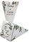 Pz 24 Cono Portariso Matrimonio Personalizzato, Cono Portariso Chiuso Matrimonio Personalizzato, Personalizza e seleziona la quantità desiderata. (Matrimonio Mod.1)