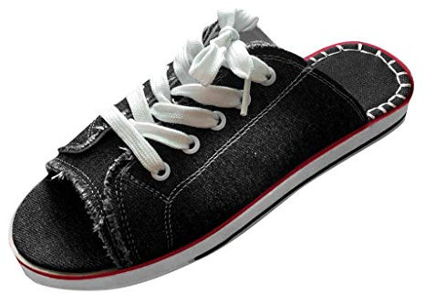 DAIFINEY Frauen Walk Sport-Freizeitschuhe Bequemliches klassisches Segeltuch Slip-on Sandalen Aerosoft Schuhe Damen