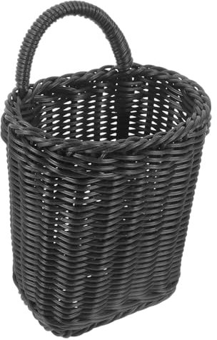 WHAMVOX Eleganter Wandkorb Zum Aufhängen Aufbewahrung Für Die Küche Rattankorb Dekorative Körbe Für Zuhause Gewebte Hängekörbe
