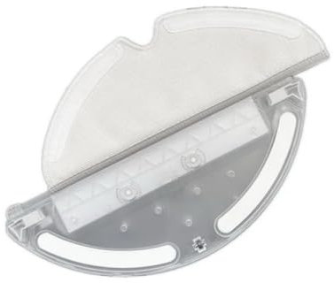 Compatible con RoboRock - Depósito de agua y fregona para robot aspirador S6 Pure/E45/E50/Q7, piezas de accesorios de reparación (tanque con 1 fregona)