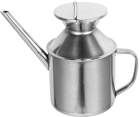 OKUMEYR Bidon D'Huile De Vinaigre En Acier Inoxydable D'Huile D'Olive Bouteille De Sauce Soja De Vinaigre D'Huile Récipient D'Huile Récipient De