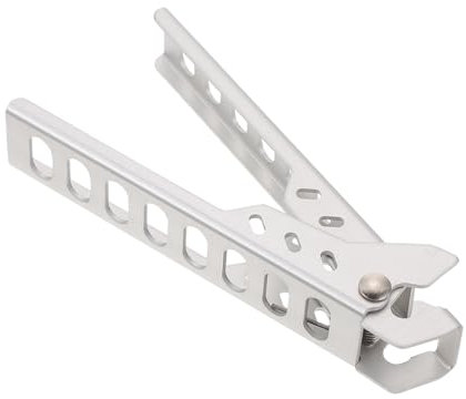 Cabilock 1Stk Verbrühungsschutzclip rostfrei Outdoor-Kochzubehör Heizplattengreifer küchenzange outdoor küche utensilien klemmbausteine Topfclip mit Verbrühungsschutz Pfannenklammer