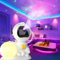 PHOSURA LED Sternenhimmel Projektor, 2 in 1 Astronaut Projektor mit Mond Nachtlicht, Timer und Fernbedienung, Schlafzimmer Dekoration Ästhetik für Erwachsene & Kinder, Weihnachten, Geburtstag Geschenk