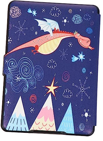 Angoily Étui De pour Liseuse Électronique 1/2/3/958/899 Fonction De Réveil Automatique Cuir PU Élégant Et Léger