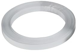 AFTERTECH Hängeset, LED-Strip, unsichtbar, linear, Skyline, Wandmontage, Weiß (Stahlband weiß, 16 mm x 25 m, M7A2)